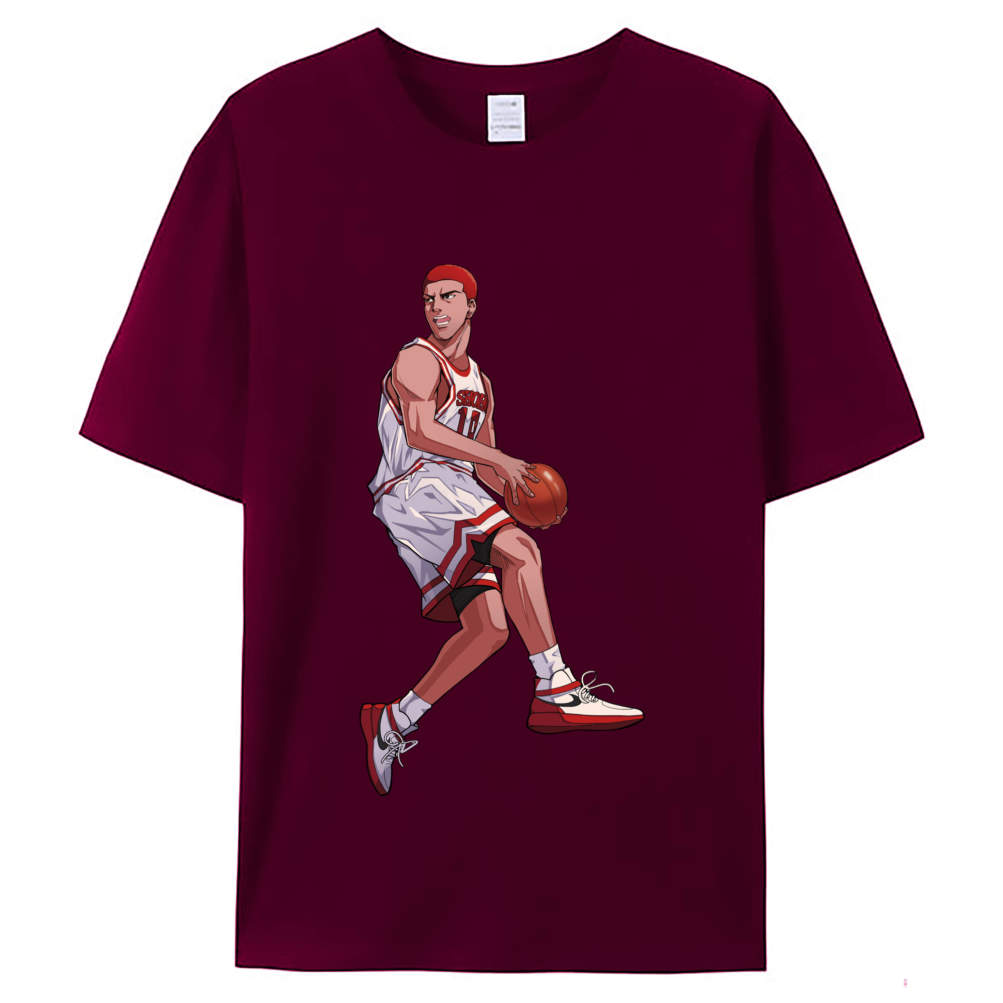 （画像用） SLAM DUNK／スラムダンク レディースカジュアルプリントTシャツ（綿100％）